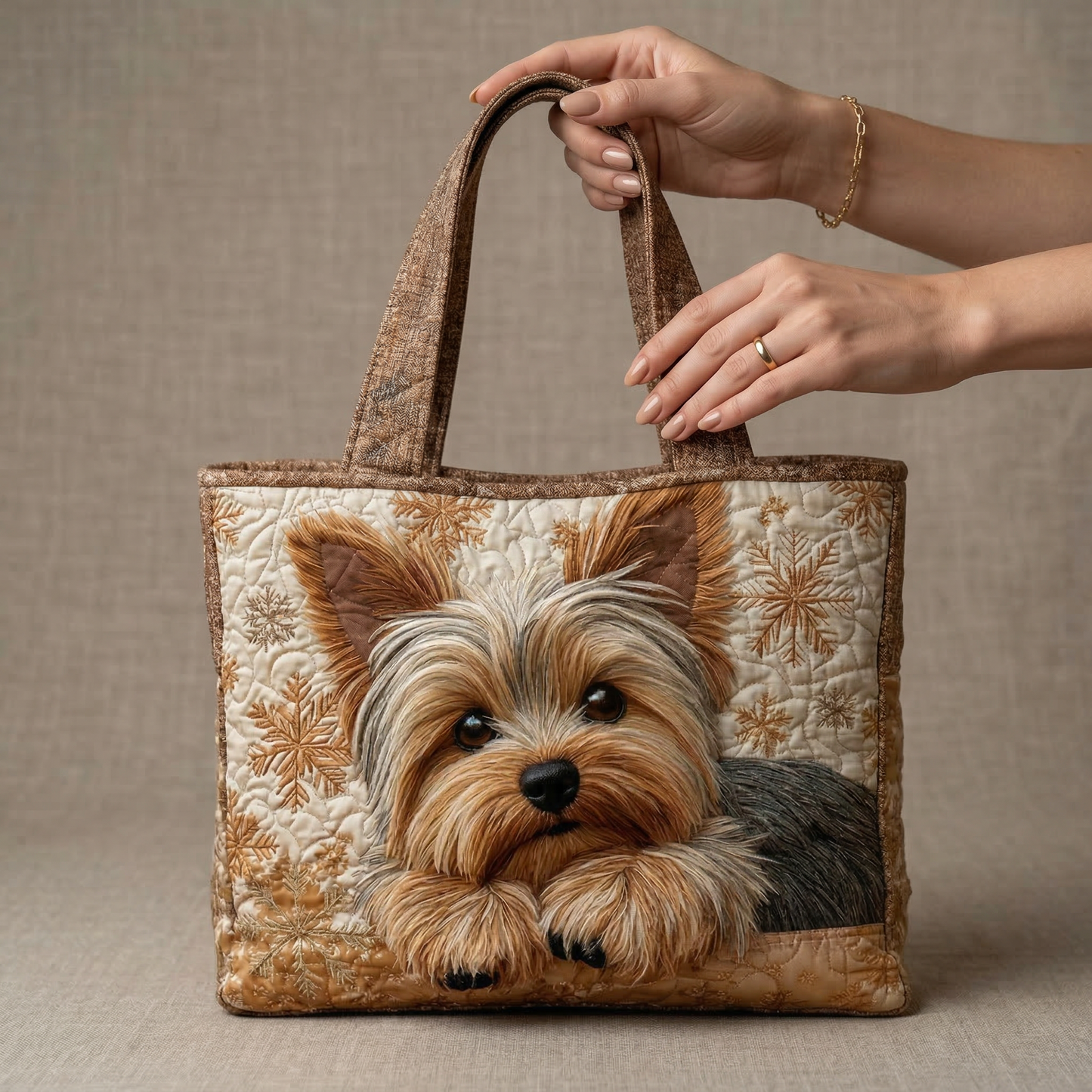 Handmade bag - Adorable Yorkshire