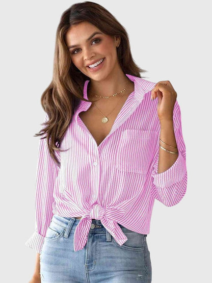 Annie | Collared Neck Shirt