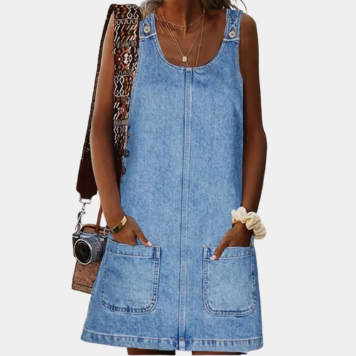 Saylor | Relaxed-fit dresses with a denim look