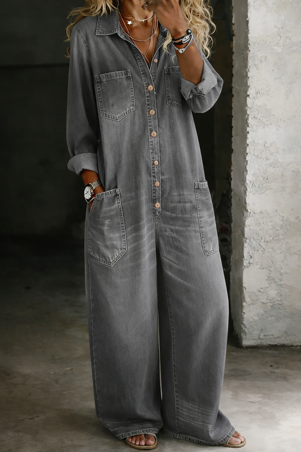 Lena | Comfortable casual overalls