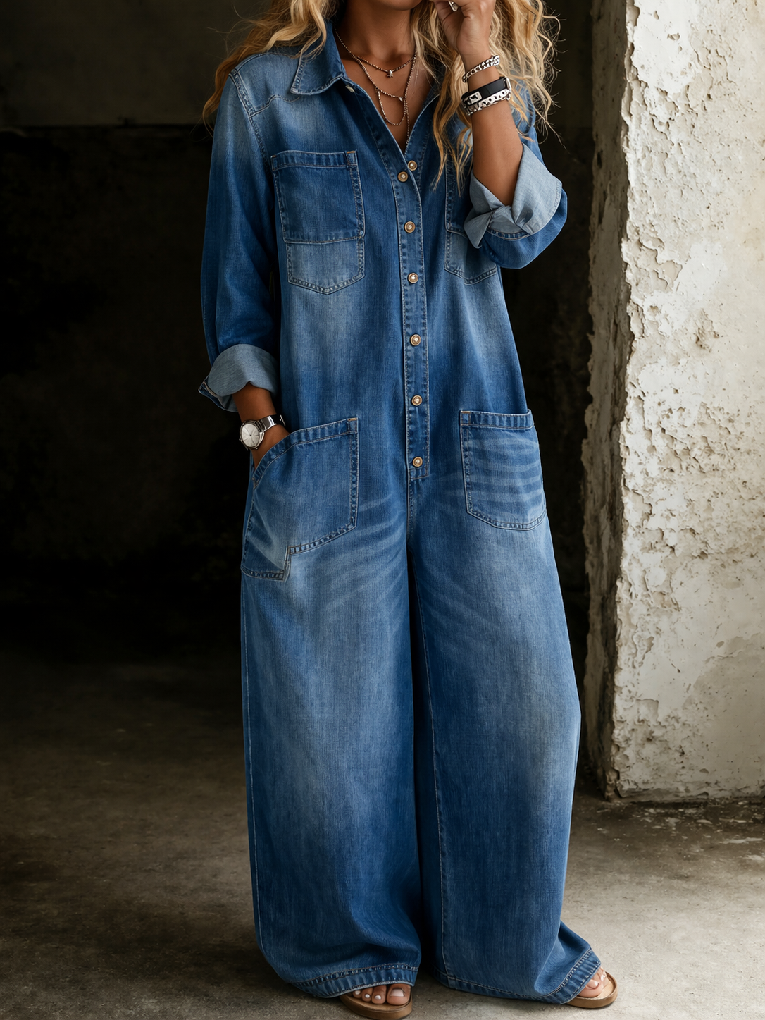 Lena | Comfortable casual overalls