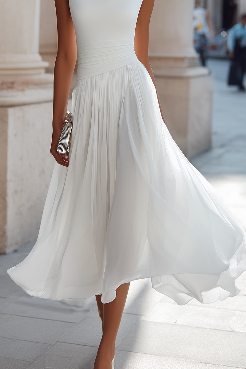 Emma | Elegant Midi Dress for Ceremony