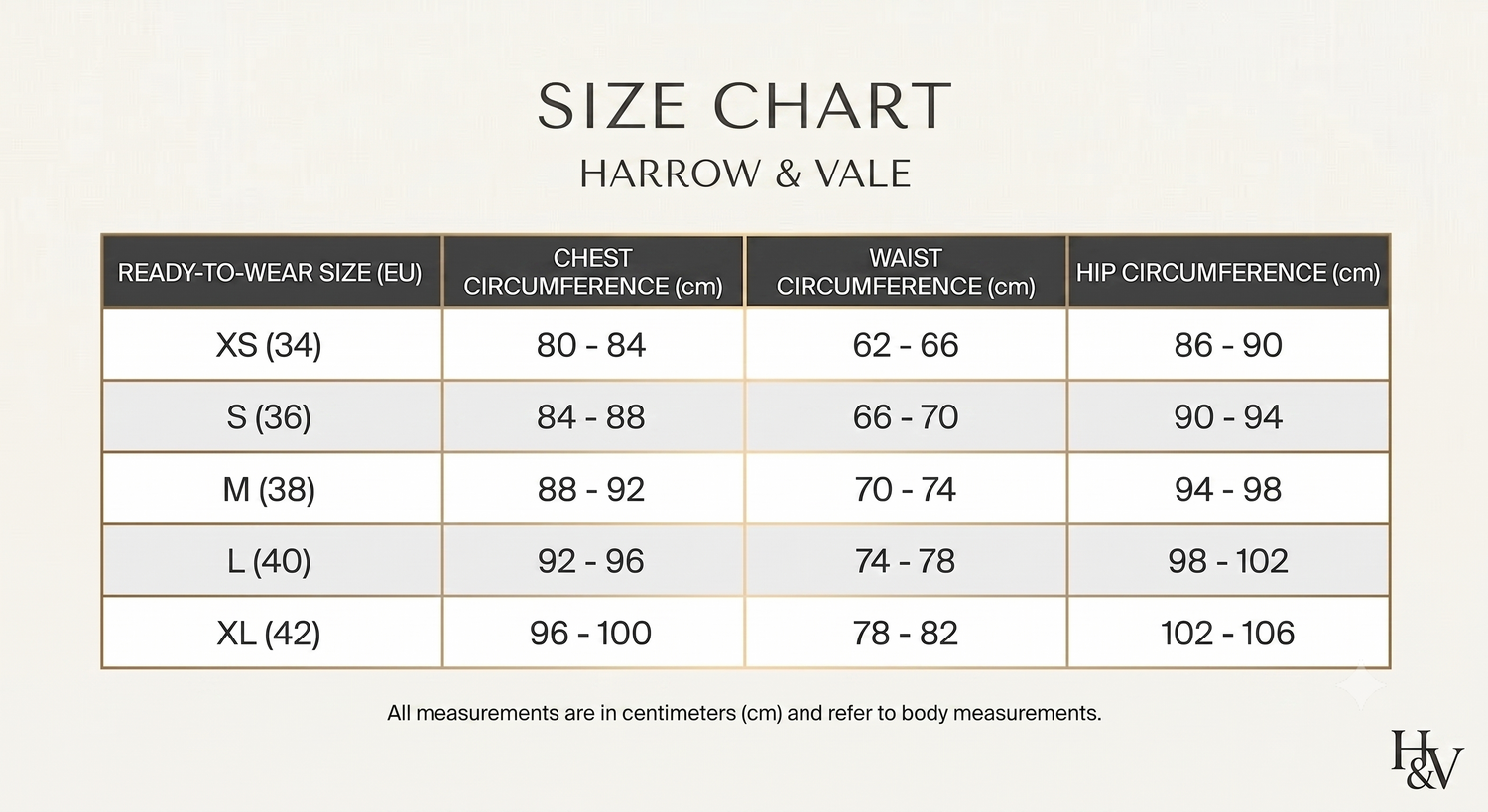 Size guide