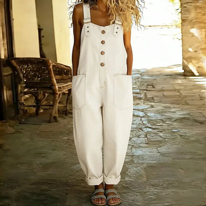 Mae | Vintage denim overalls with adjustable straps