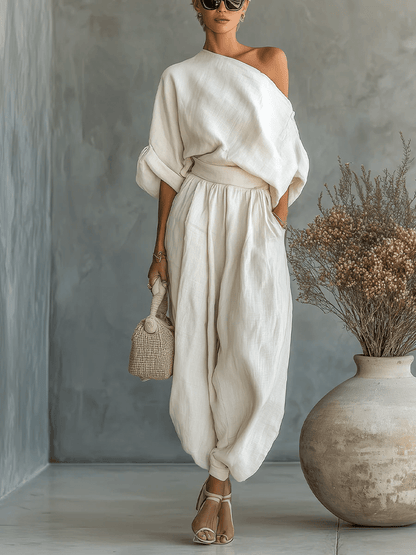Mila™ | 2-Piece Set with Bardot Neckline