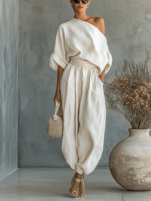 Mila™ | 2-Piece Set with Bardot Neckline