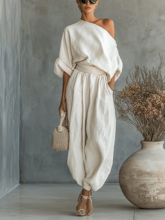 Mila™ | 2-Piece Set with Bardot Neckline