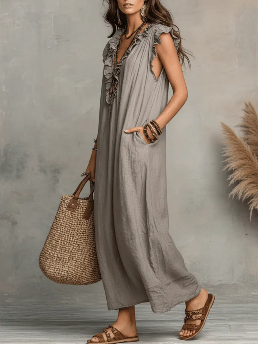 Camélia | Bohemian Maxi Dress