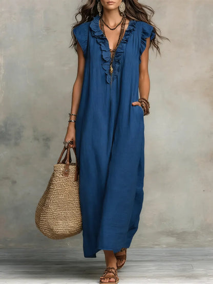 Camélia | Bohemian Maxi Dress