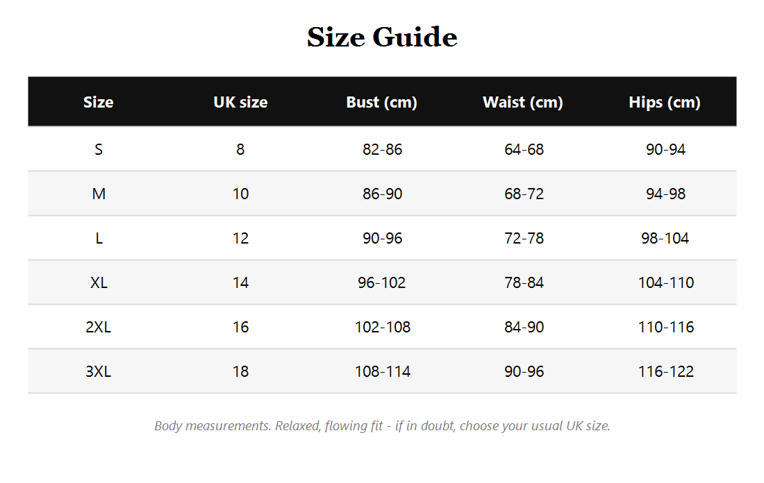 Size guide