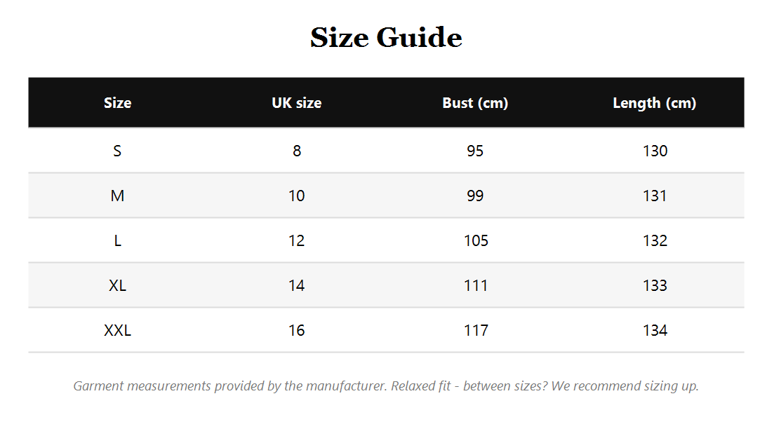 Size guide