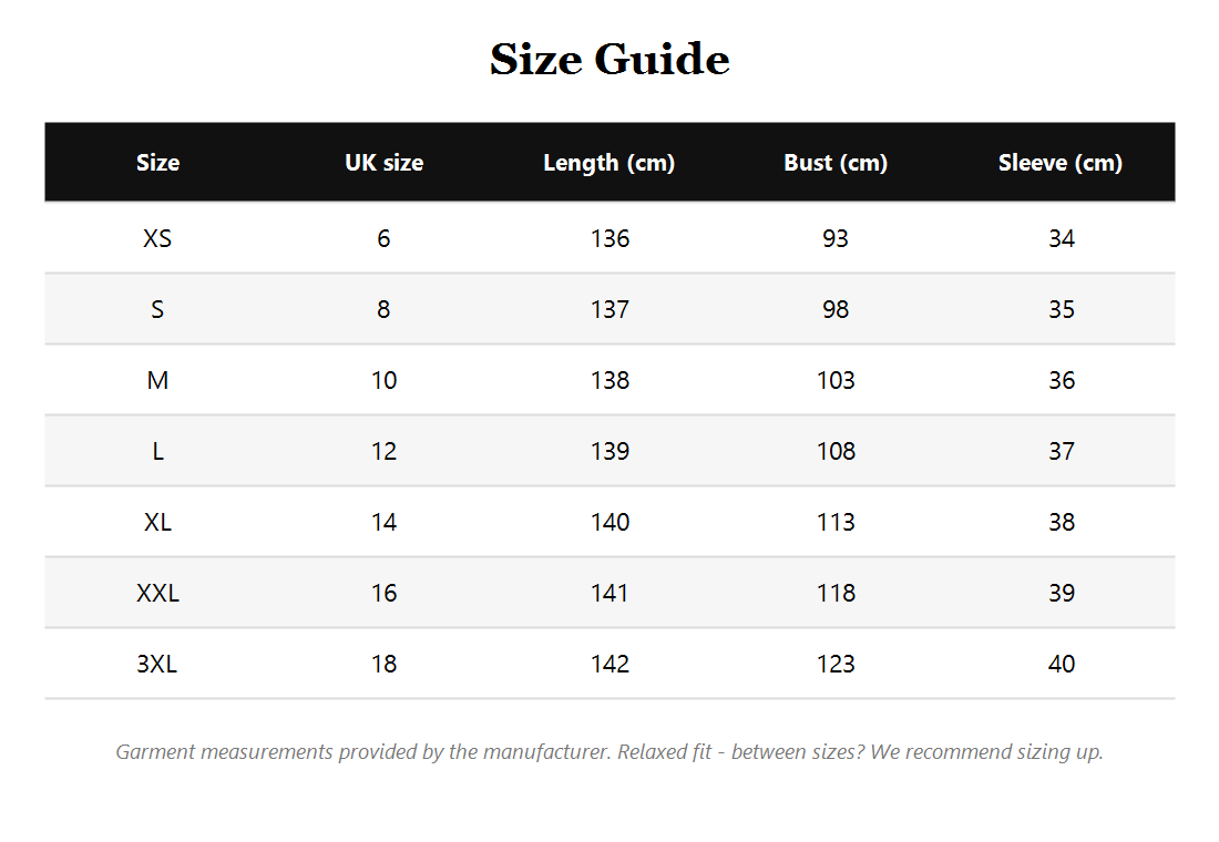 Size guide